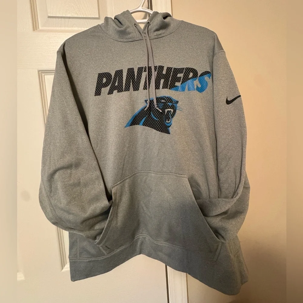 Nike Therma-Fit Gray Hoodie panthers